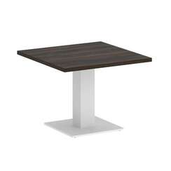 Onix Direct Стол журнальный квадратный O.SJ-2 Дуб Мали/Металл Белый 600*600*450