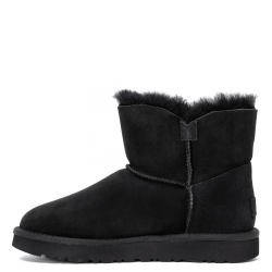 UGG Mini Bailey Button II Black