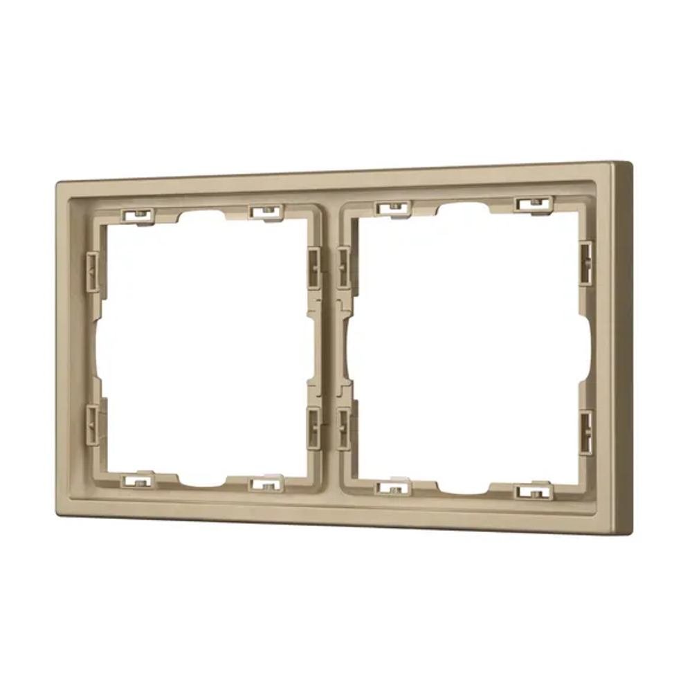 Рамка пластиковая FRM-NOBE-SFPL-2-GD (Arlight, -) 054217