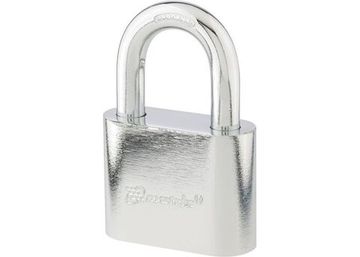 Замок навесной, хромированное покрытие 40 мм Matrix 91800