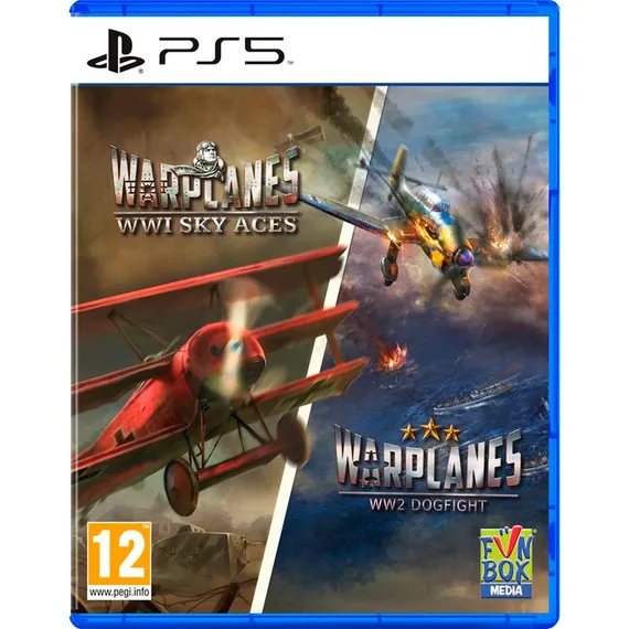 PS5 Warplanes: WWI Sky Aces + WW2 Dogfight (Новый, Русские субтитры)