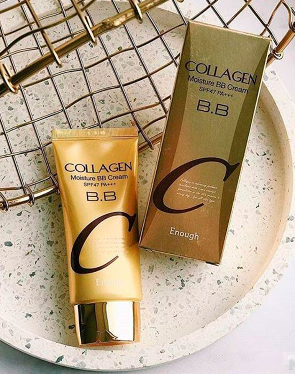 Крем BB с коллагеном увлажняющий Enough Collagen moisture BB cream SPF47/PA+++ (50г)