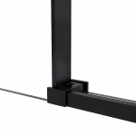 Душевая дверь Vincea Slim Soft VDS-1SS120CLB 120 профиль черный/стекло прозрачное
