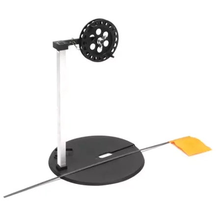 Жерлица осн. Yaman с ал. трубкой L-285 мм, d-210 мм, кат. 90 мм, груз конус 7 г, леска L-10 м, d-0,4 мм, поводок L-250 мм, 1х7-12 кг, крючок-тр.№4