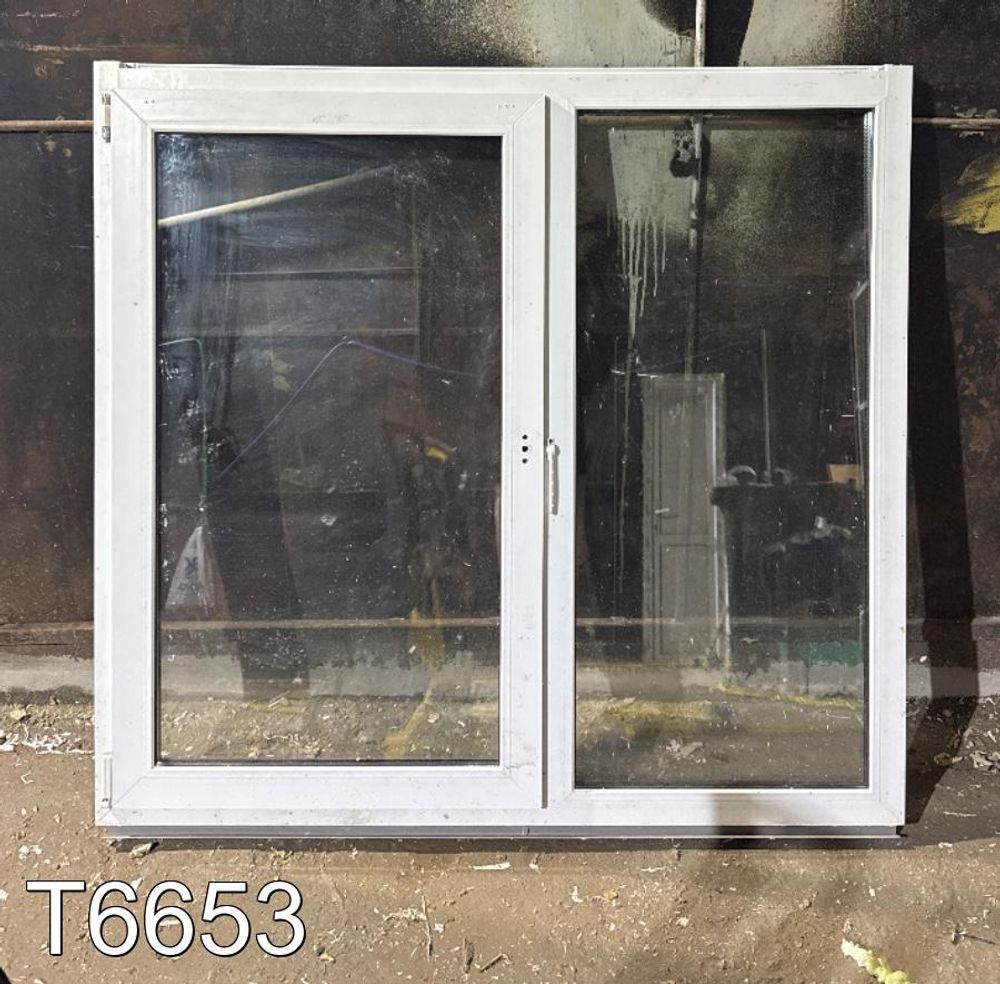 Окно Пластиковое Б/У 1380(в) x 1460(ш)