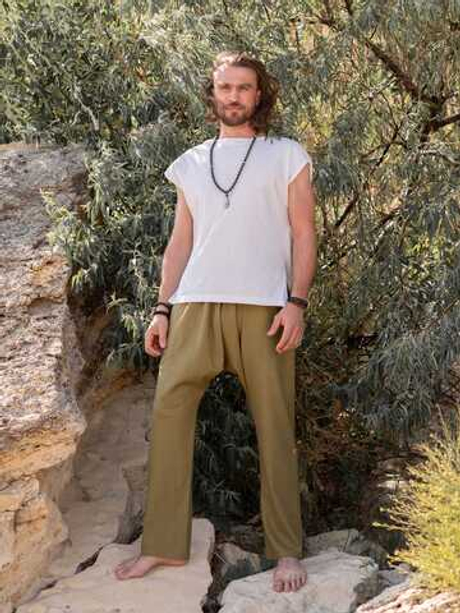 Мужские штаны (оливковый)