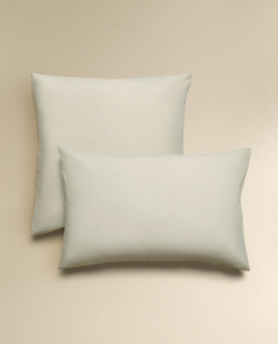 Наволочка Zara Home перкаль, хлопок 100%, однотонный, 2100/091