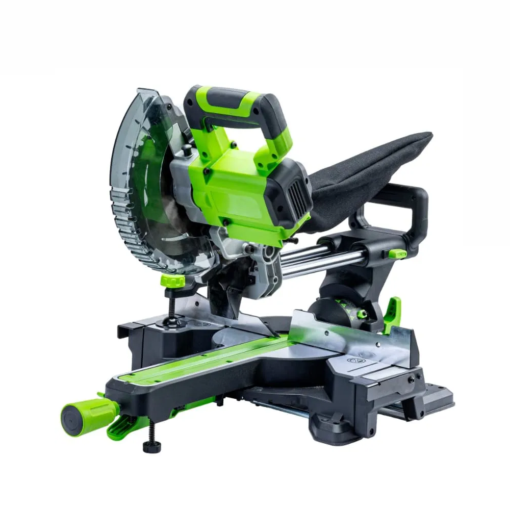 Аккумуляторная торцовочная пила Greenworks GD24MS216 1501707 без акк. и зар. устройства