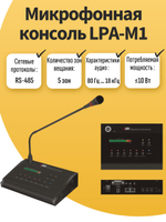 Микрофонная консоль LPA-M1