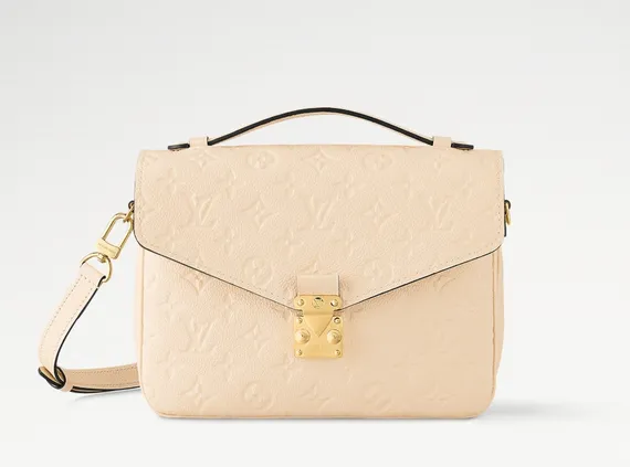 Сумка Louis Vuitton Pochette Metis кремовый