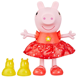 Hasbro Peppa Pig - Грязные лужи Кукла Пеппа Вечеринка с музыкой F8873