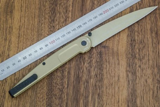 Складной нож Extrema Ratio 135BF3GOLD - "Dark Talon" c клинком из стали Böhler N690, рукоять Anticorodal®