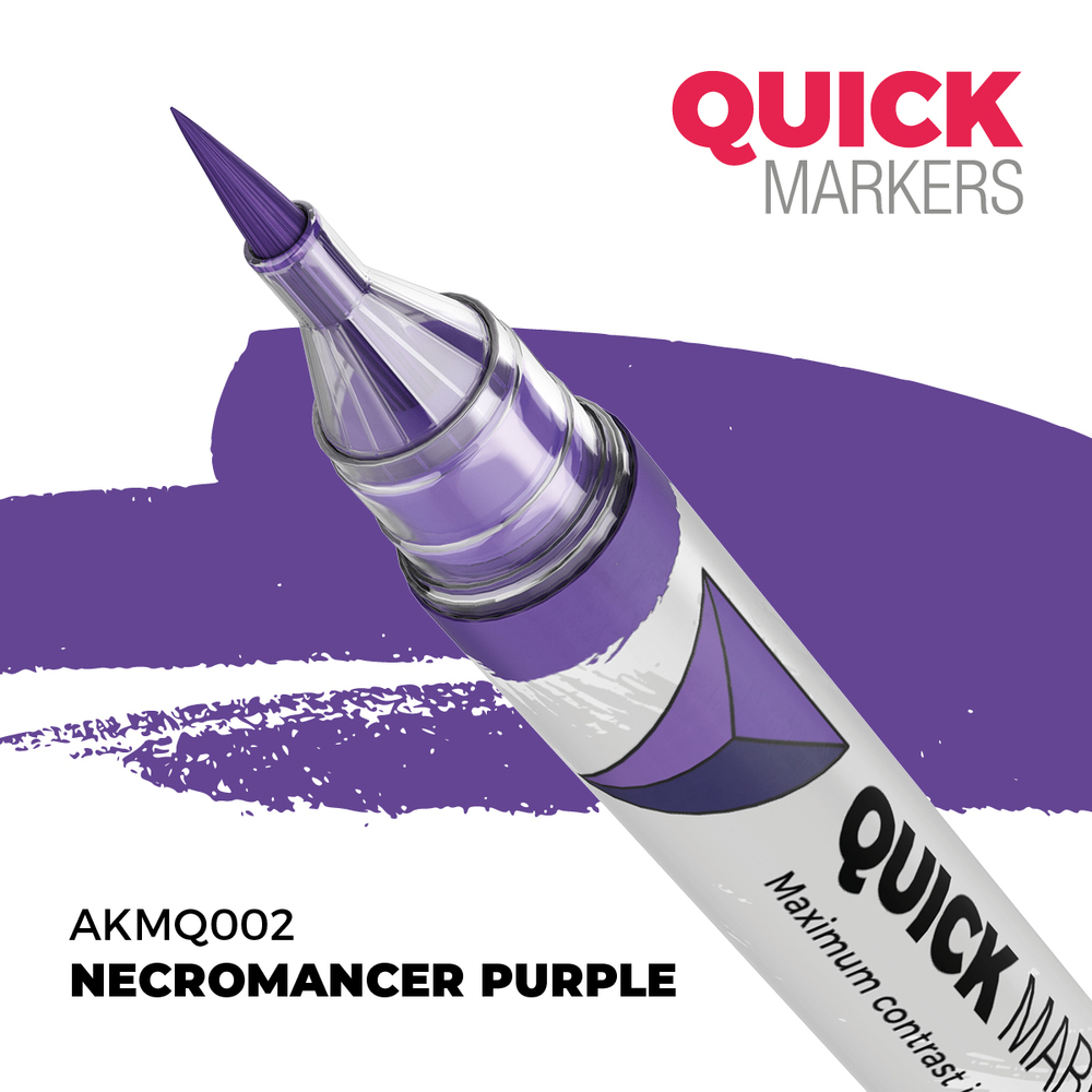 Набор акриловых маркеров AK Interactive Quick Marker Set - Revenant