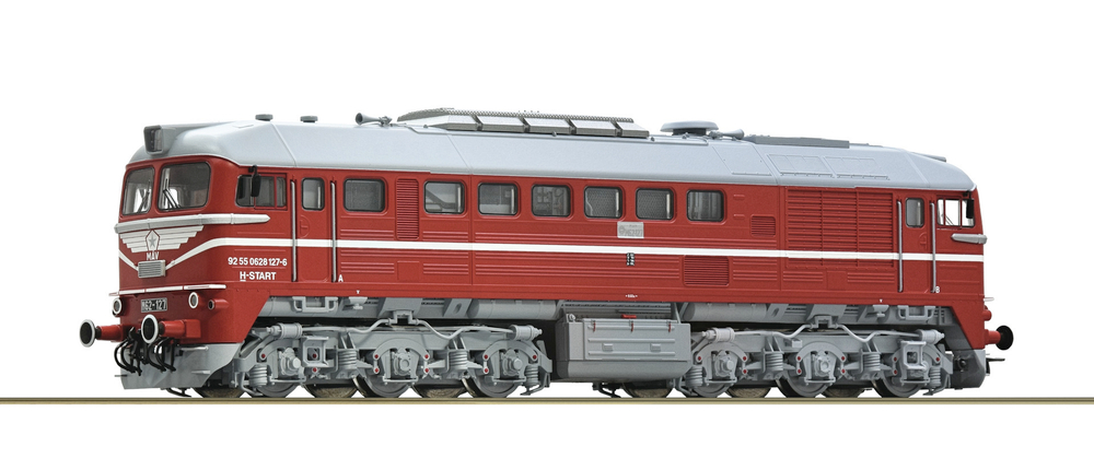 Тепловоз M62 127, MAV-START, H0, VI эпоха