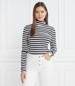 Гольф 5X2 RIB ROLL-NK LS Tommy Hilfiger - белый(WW0WW39826)
