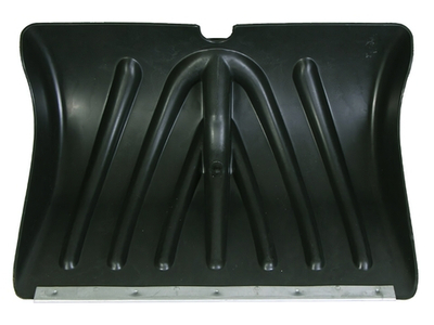 Лопата пластиковая "Зима" №2 500*335мм с оц.планкой