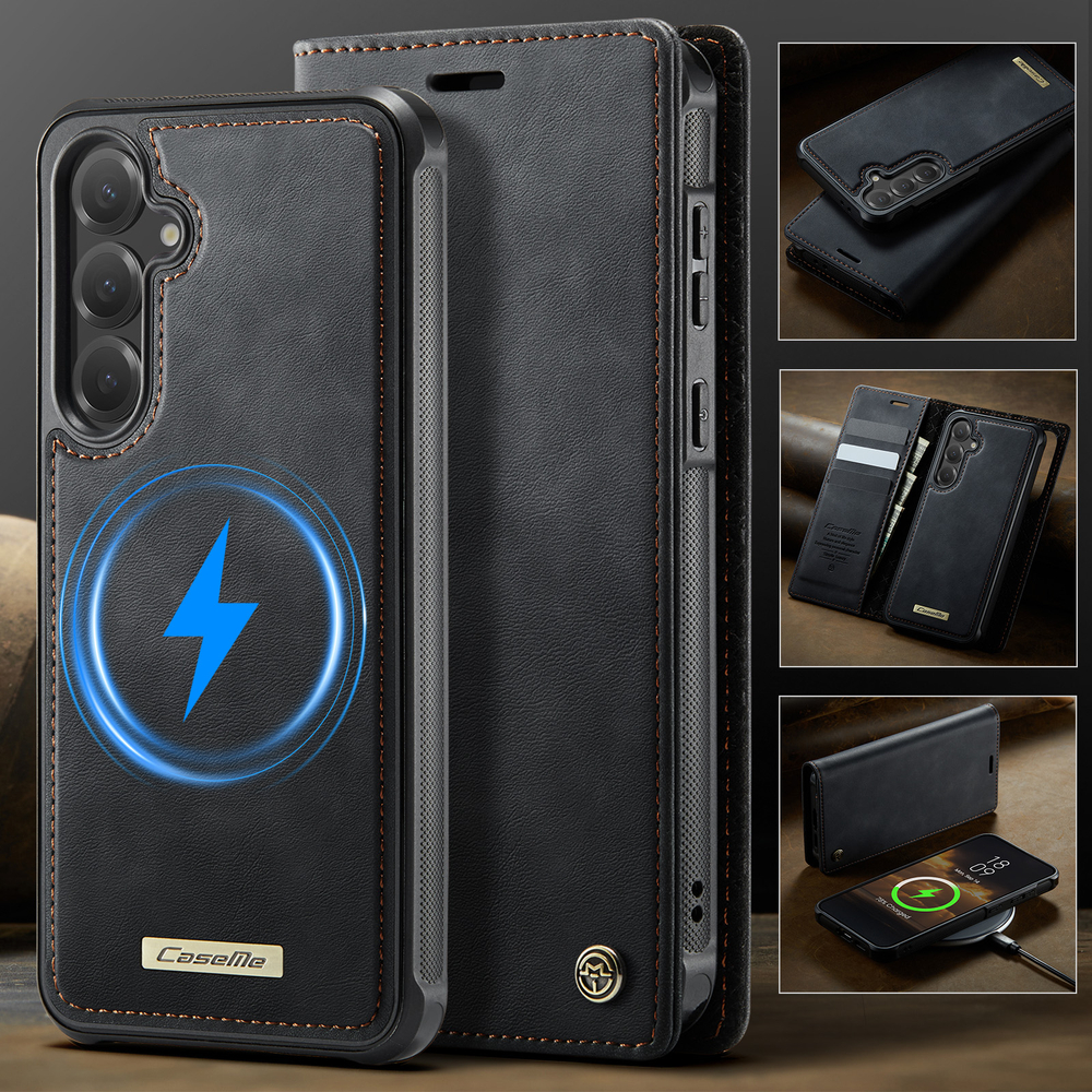 Чехол-кошелек CaseMe 2 in 1 MagSafe Samsung Galaxy S24+
