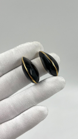 Серьги в виде капли