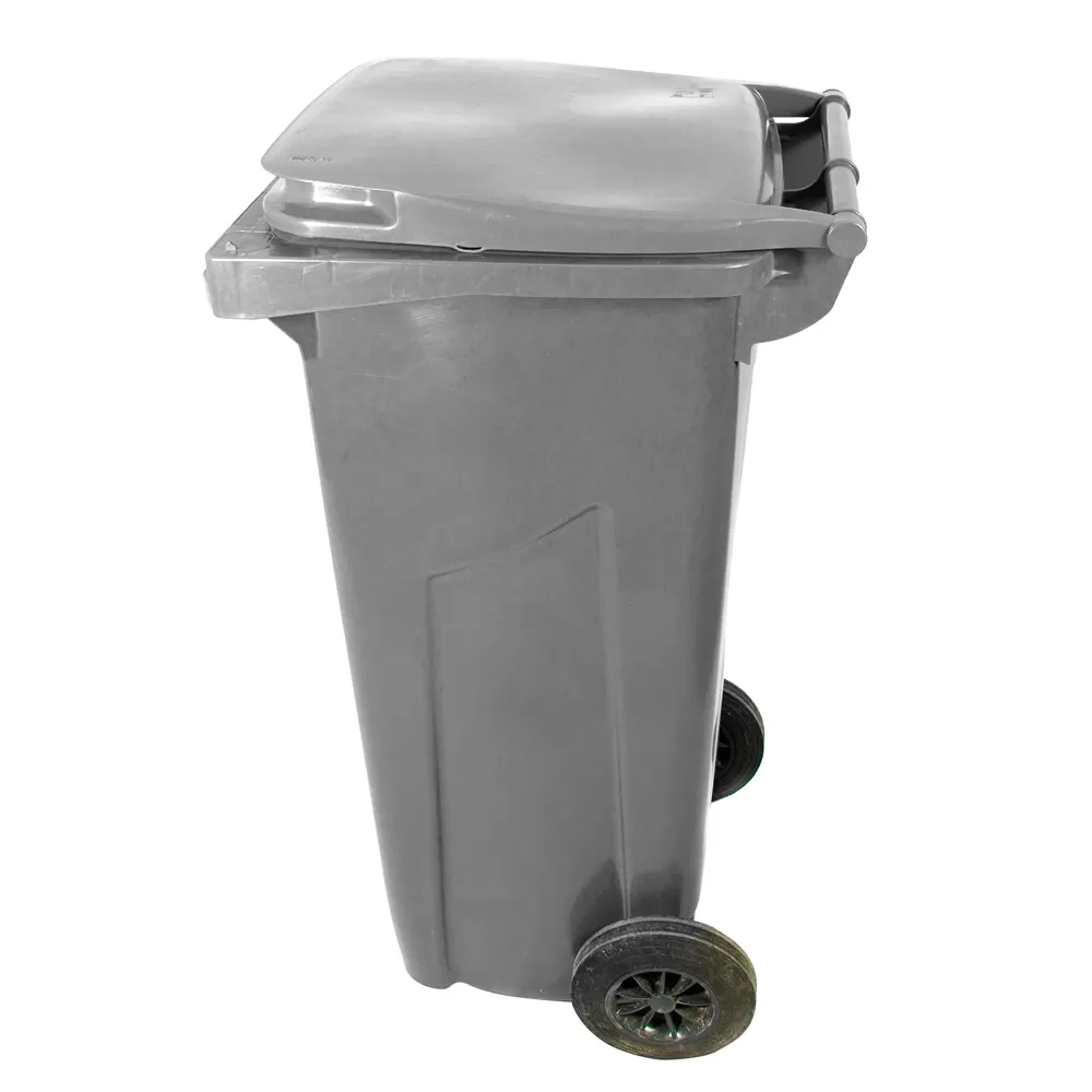 Контейнер внутрикорпусной для утилизации медицинских отходов Инновация класс А 120 л серый 2 колеса