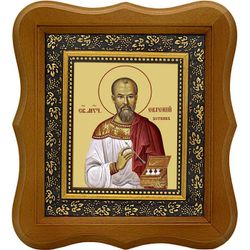 Евгений Боткин врач, страстотерпец. Икона на холсте.