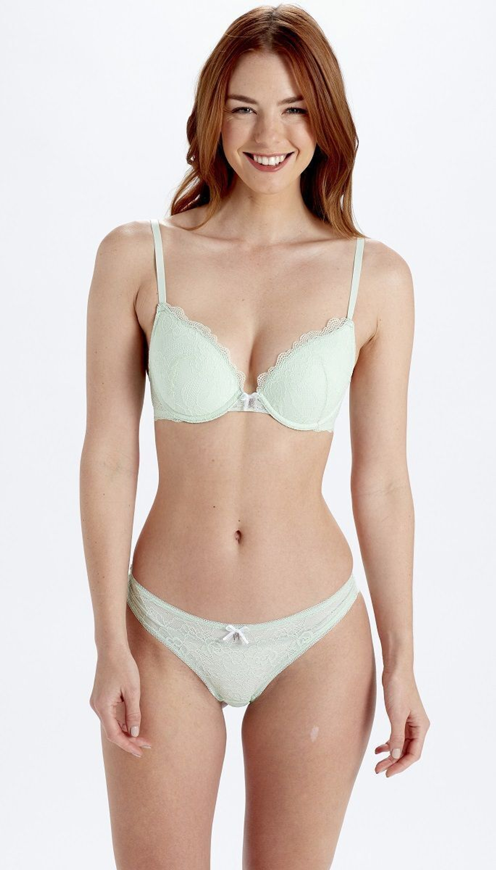 Пуш-ап бюстгальтер Lola (Размер: 34B) (Цвет: коралловый)