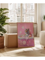 постер 30х40 см интерьерный на стену без рамок Тигр