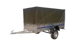 Прицеп Фаворит В 7135 2.56х1.3 низкий тент 0.3 м
