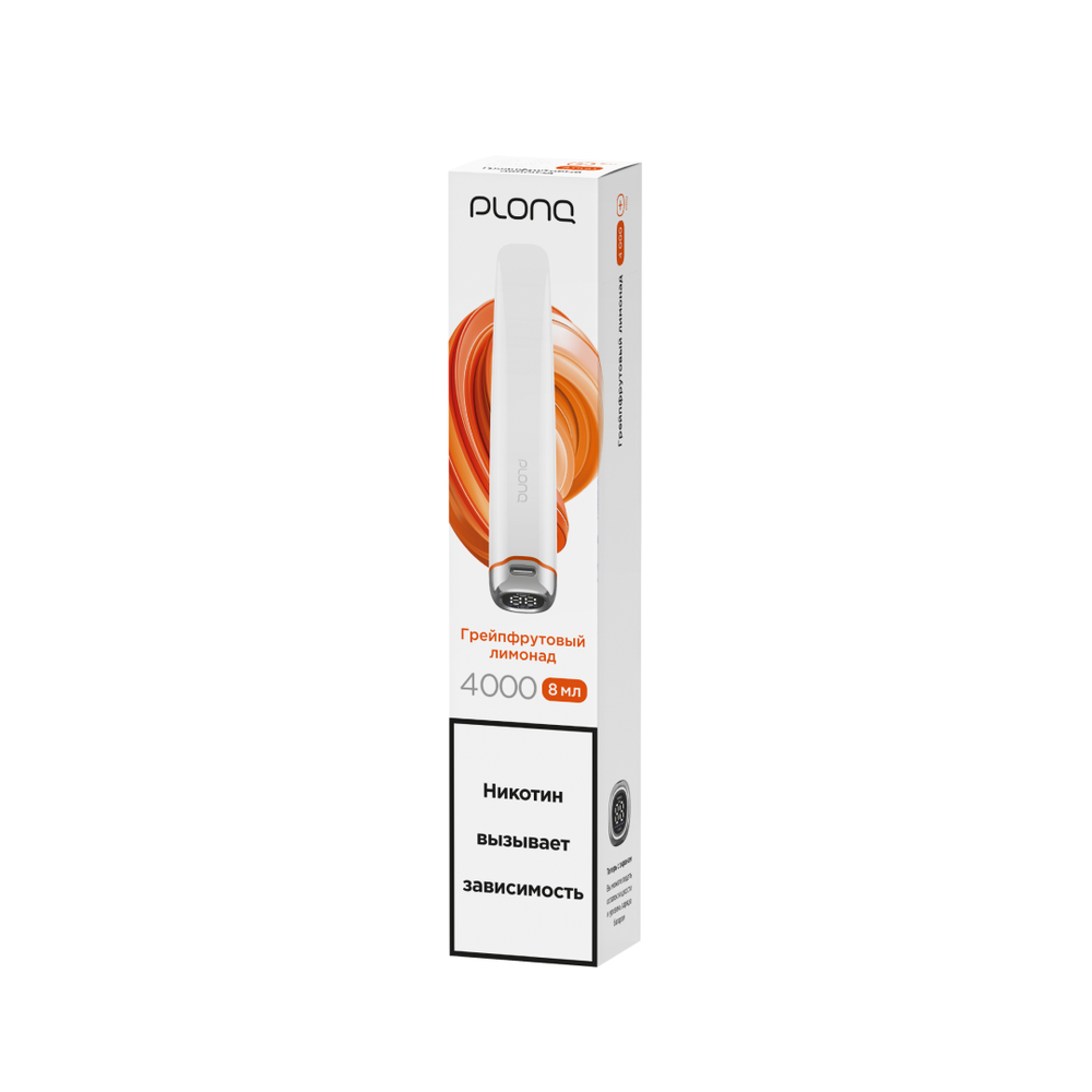 Plonq Plus Pro - Grapefruit lemonade (Грейпфрутовый лимонад) 4000 затяжек