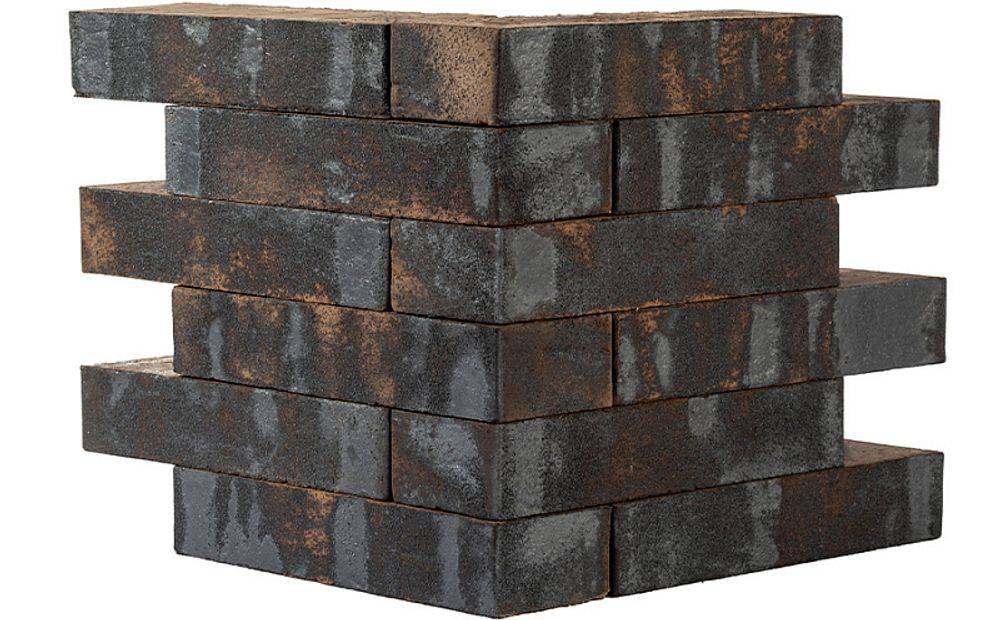 Кирпич клинкерный полнотелый Plinfa Iron 2912, 270x85x50