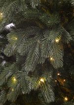 Елка с гирляндой встроенной «Королева леса» (Литая хвоя) 120 см / 1,2 м