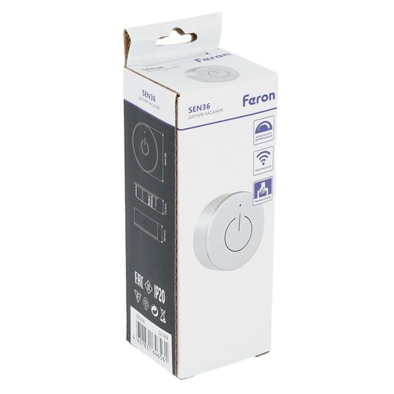 Датчик касания 12-24V 60/120W с кабелем (25 см) Feron SEN36 52169