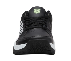 Мужские кроссовки теннисные K-Swiss Court Express 2 Clay - black/white/soft neon green