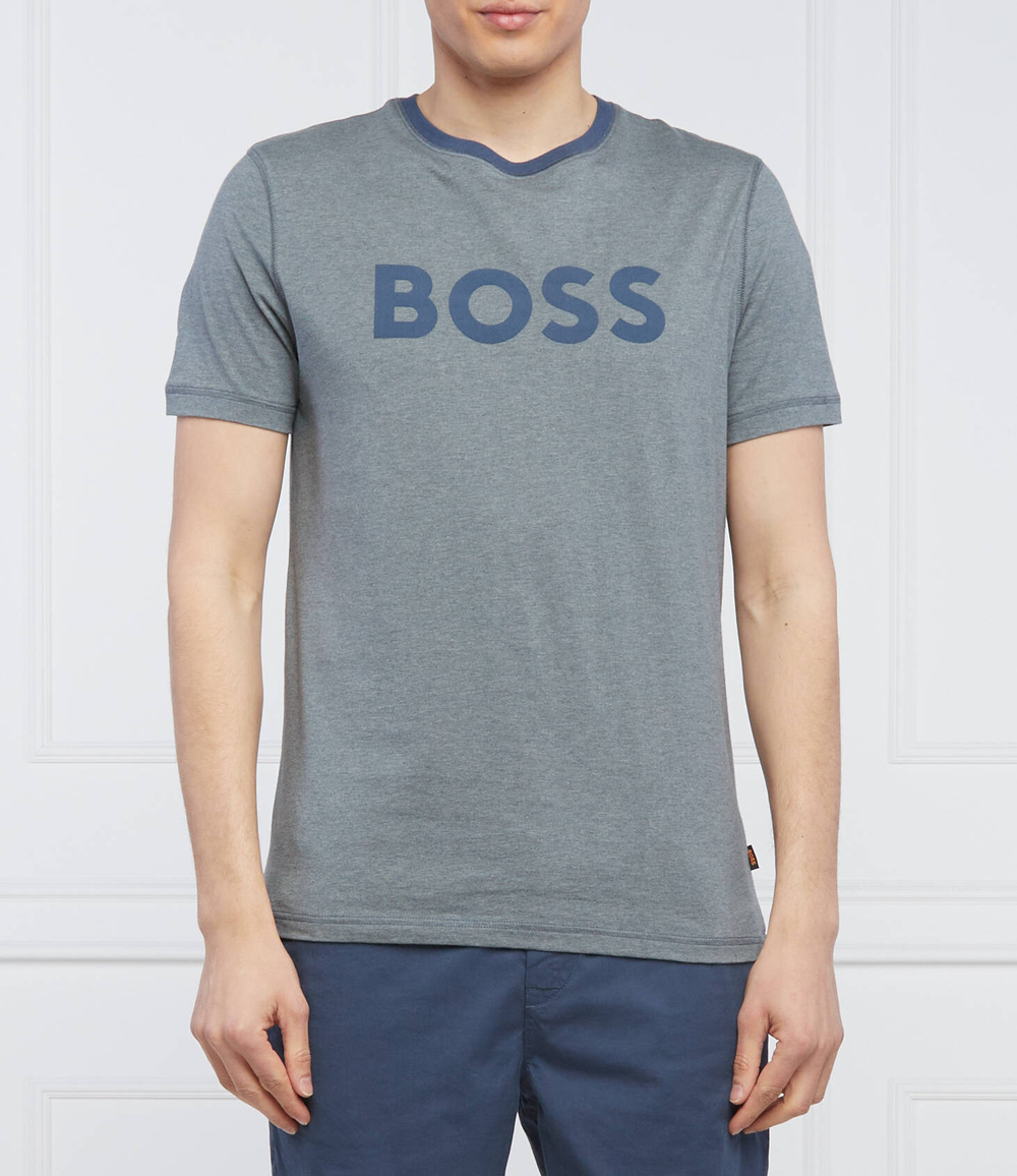 футболка teindi BOSS ORANGE - голубой(50466180)