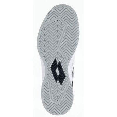 Мужские кроссовки теннисные Lotto Mirage 500 ALR M - all white/silver met