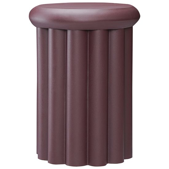 Столик приставной vivlend, D37 см, сливовый