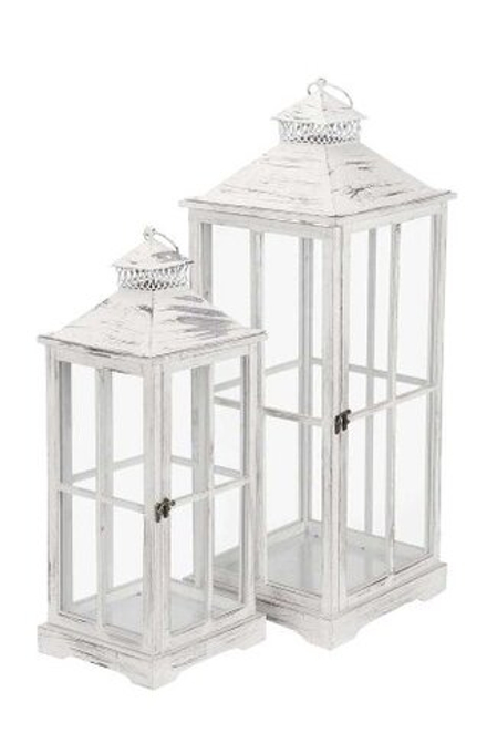 Набор из 2-х подсвечников "Андрэ" 24х22х62см/30х28х75см