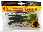 Силиконовая приманка LJ Pro Series CRUSHER GRUB 3.9in 10см #PA01 Watermelon