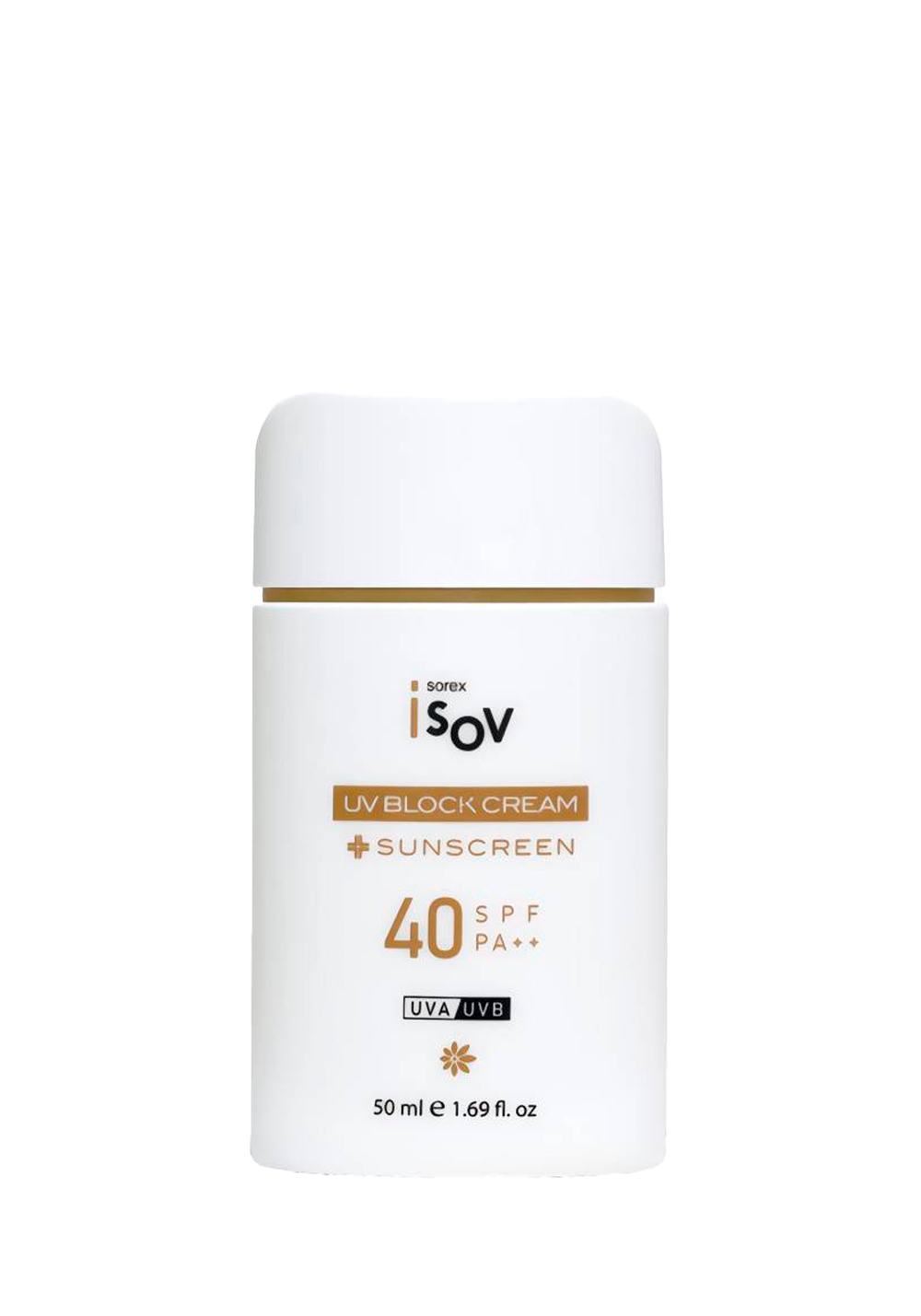 Isov Sorex UV Block Cream SPF40+ РА++++ Противоотечный солнцезащитный крем