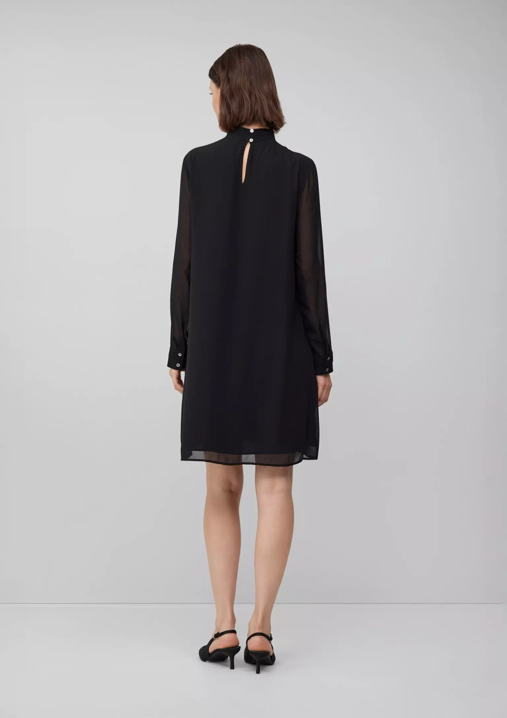 Платье с элегантным воротником Black Label s.Oliver