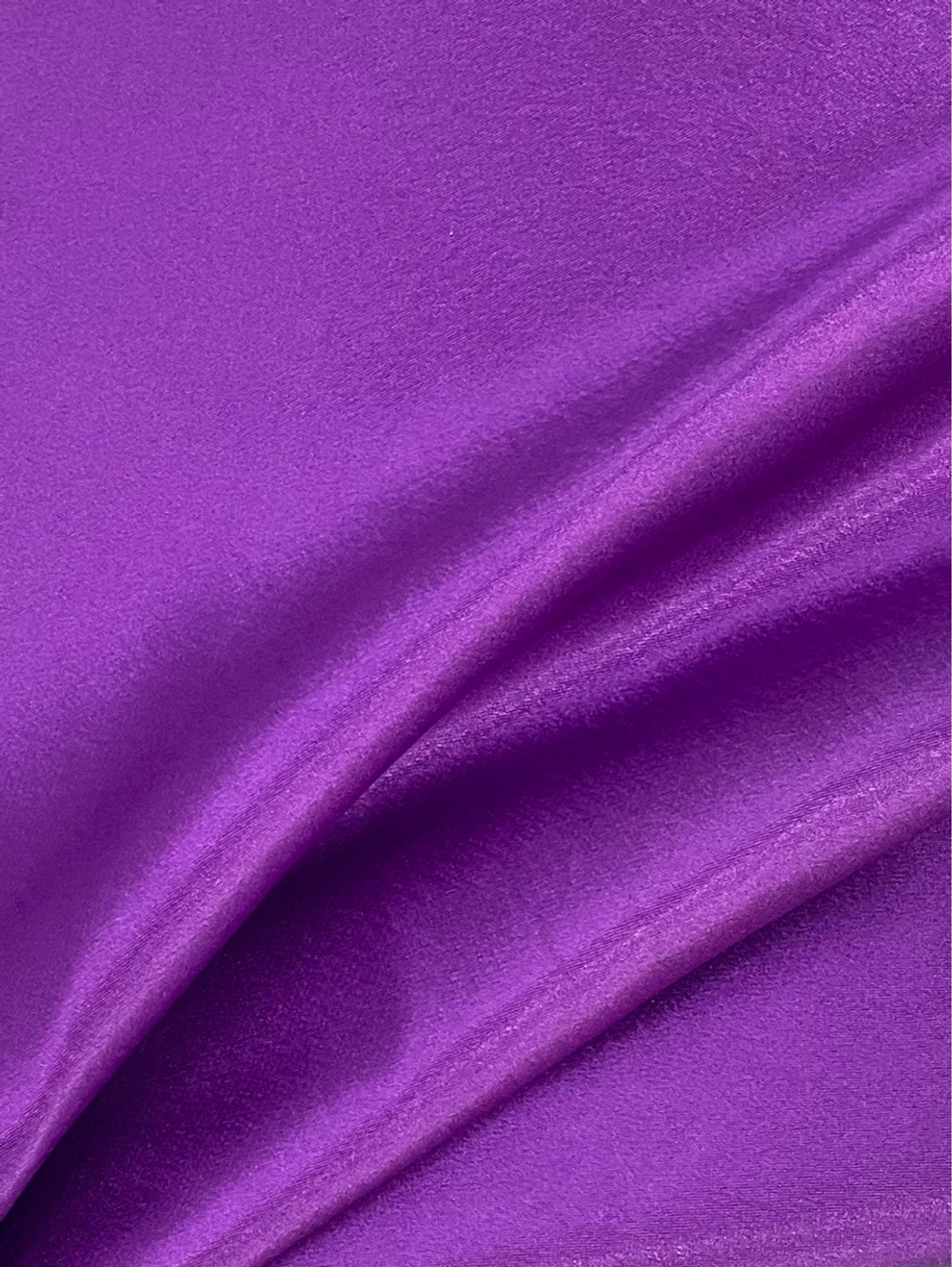 Ткань "Креп-сатин" (фиолетовый)