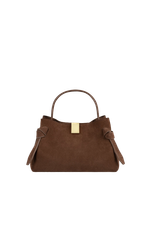 Сумка Yuzefi Gyoza Mini - CHOCOLATE SUEDE