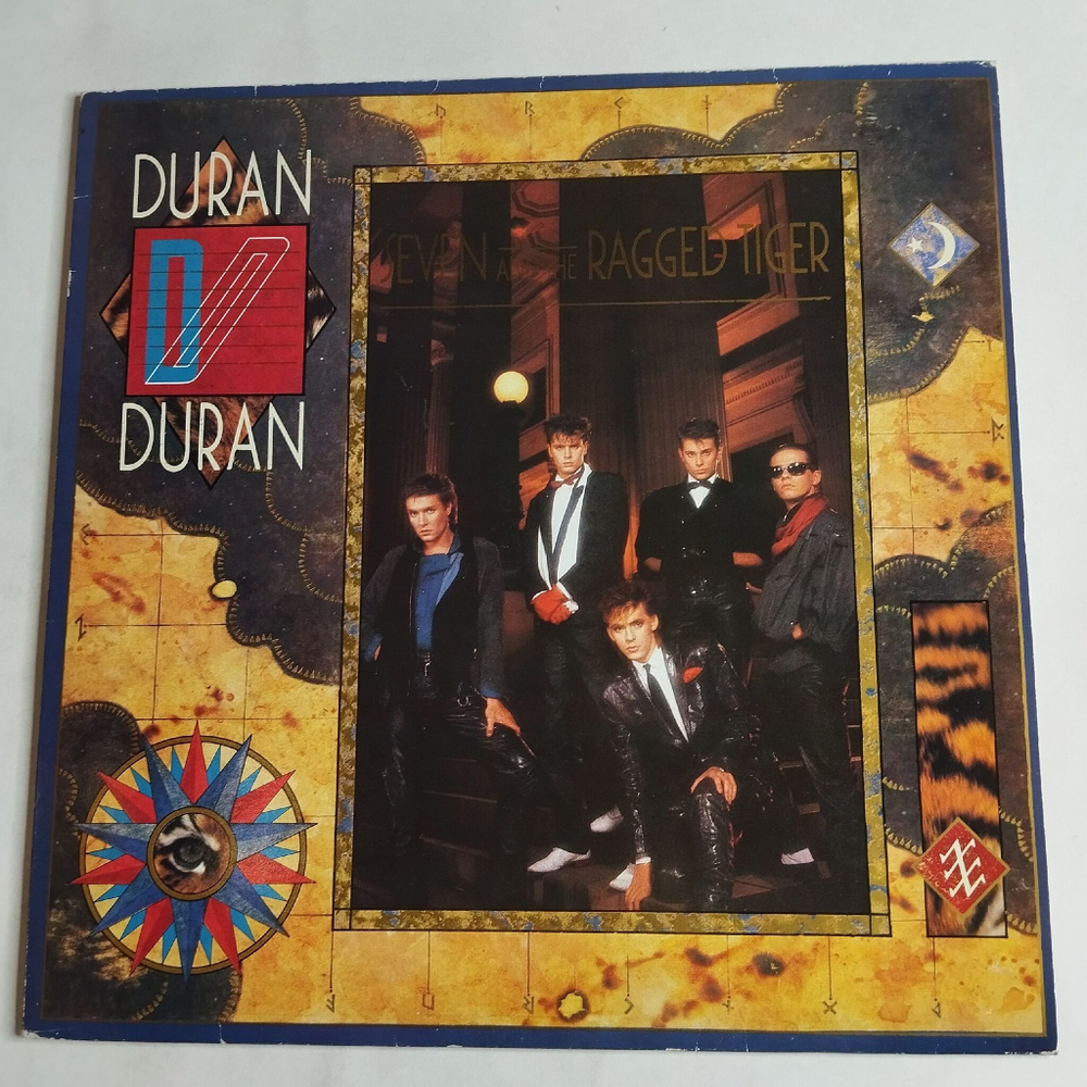 Винтажная виниловая пластинка LP Duran Duran Seven And The Ragged Tiger (France 1983)