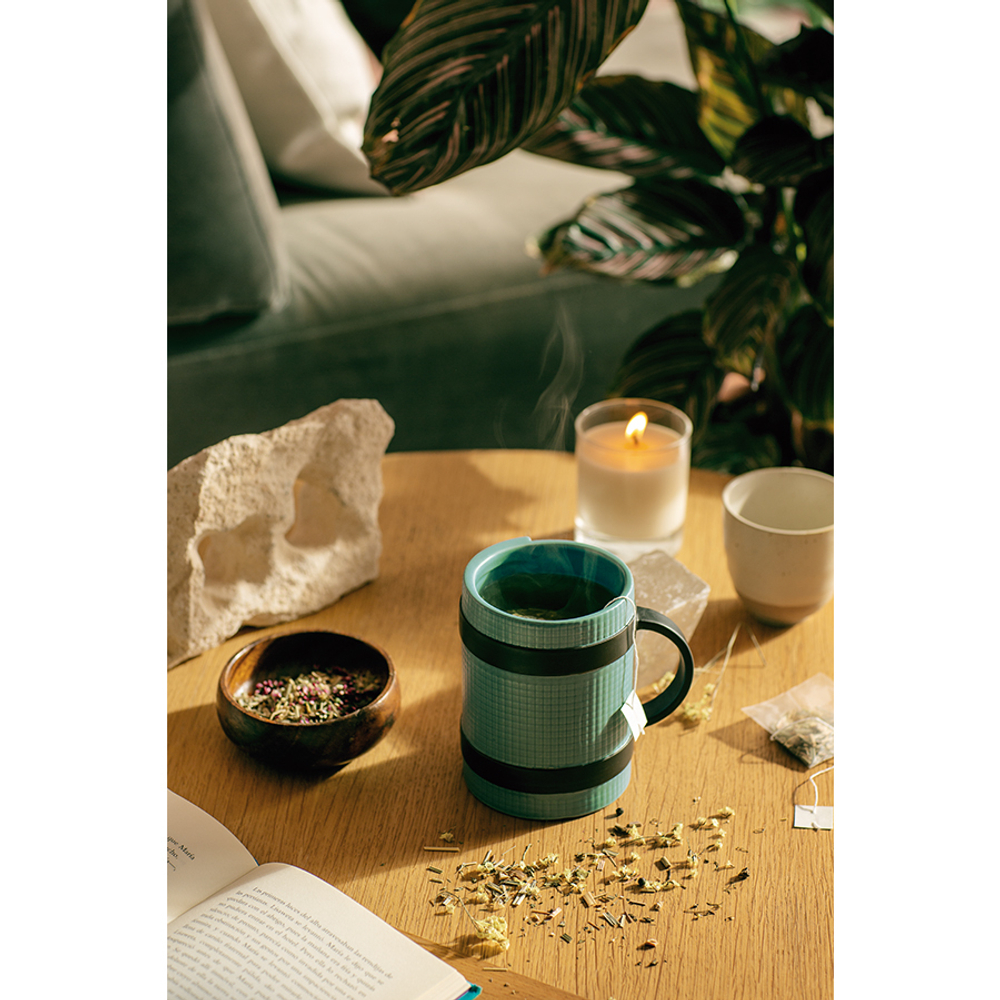 Кружка Doiy Yoga Mug зеленая