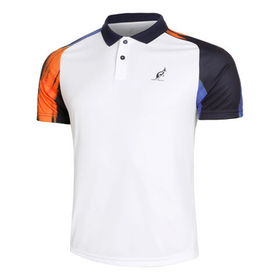 Мужское теннисное поло Australian Ace Blaze Polo Men - White