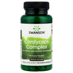 Swanson Vitamins, Комплекс кордицепса с грибами рейши и шиитаке, 60 веганских капсул