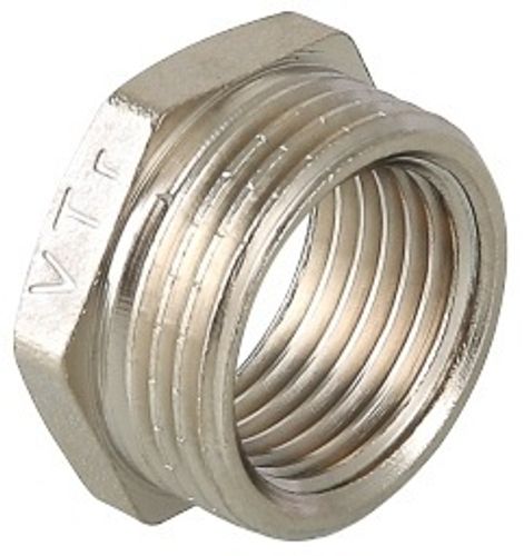 Футорка Valtec 3/4"х1/2" латунная никелированная VTr.581.N.0504