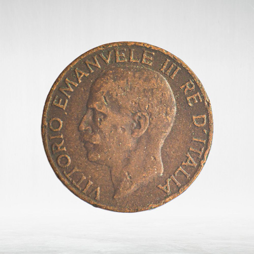 Italy 5 Centesimi 1928 R "Victor Emmanuel III", VF