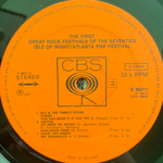 Сборник The First Great Rock Festivals Of The Seventies - Isle Of Wight / Atlanta Pop Festival 3LP (Голландия 1971г.)