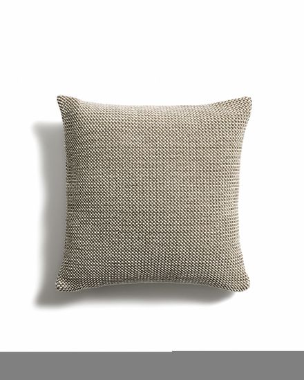 Чехол для подушки Narida из зеленого жаккардового хлопка, 50 x 50 см