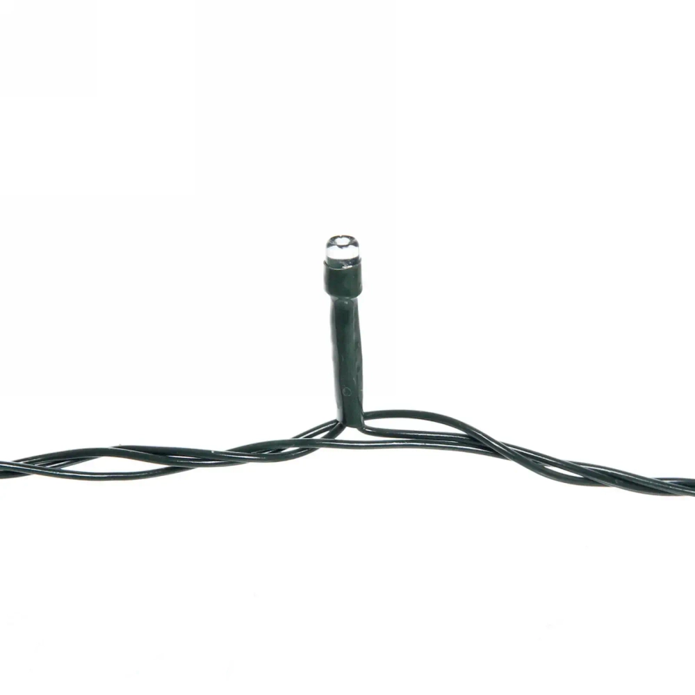 Гирлянда для дома 3,5м 36 ламп LED зелёный пров.,8 реж, IP-20, Розовый